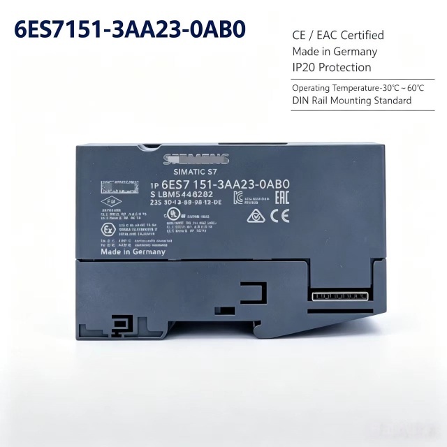 6ES7151-3AA23-0AB0,6ES7 151-3AA23-0AB0 for Siemens PLC CPU,ET200S IM151-3 PN ST Interface Module,100MBit/s Rate