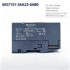 6ES7151-3AA23-0AB0,6ES7 151-3AA23-0AB0 for Siemens PLC CPU,ET200S IM151-3 PN ST Interface Module,100MBit/s Rate