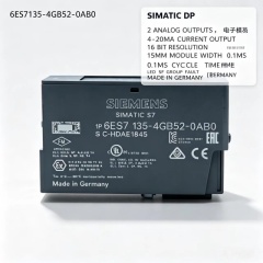 6ES7135-4GB52-0AB0,6ES7 135-4GB52-0AB0 for Siemens PLC Analog Output Module,ET200S 2AO,16Bit,0.1ms Cycle Time,Chengdu Yakaifeng Electronic Technology Co., Ltd.,6ES7135-4GB52-0AB0,6ES7 135-4GB52-0AB0 for Siemens PLC Analog Output Module,ET200S 2AO,16Bit,0.1ms Cycle Time