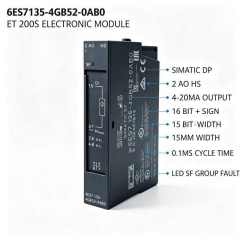 6ES7135-4GB52-0AB0,6ES7 135-4GB52-0AB0 for Siemens PLC Analog Output Module,ET200S 2AO,16Bit,0.1ms Cycle Time,Chengdu Yakaifeng Electronic Technology Co., Ltd.,6ES7135-4GB52-0AB0,6ES7 135-4GB52-0AB0 for Siemens PLC Analog Output Module,ET200S 2AO,16Bit,0.1ms Cycle Time