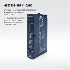 6ES7138-4DF11-0AB0,6ES7 138-4DF11-0AB0,For Siemens PLC ET200S SI Serial Module,RS232/422/485 MODBUS USS 15mm Width,Chengdu Yakaifeng Electronic Technology Co., Ltd.,6ES7138-4DF11-0AB0,6ES7 138-4DF11-0AB0,For Siemens PLC ET200S SI Serial Module,RS232/422/485 MODBUS USS 15mm Width