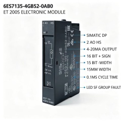 6ES7135-4GB52-0AB0,6ES7 135-4GB52-0AB0 for Siemens PLC Analog Output Module,ET200S 2AO,16Bit,0.1ms Cycle Time,Chengdu Yakaifeng Electronic Technology Co., Ltd.,6ES7135-4GB52-0AB0,6ES7 135-4GB52-0AB0 for Siemens PLC Analog Output Module,ET200S 2AO,16Bit,0.1ms Cycle Time