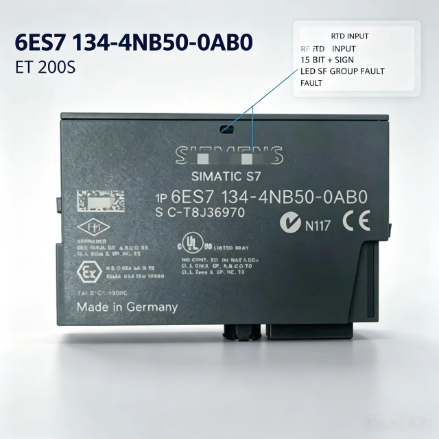 6ES7134-4NB50-0AB0,6ES7 134-4NB50-0AB0 for Siemens PLC,ET200S 2AI RTD High Feature Input Module,15Bit+Sign ±0.1% Accuracy,Chengdu Yakaifeng Electronic Technology Co., Ltd.,6ES7134-4NB50-0AB0,6ES7 134-4NB50-0AB0 for Siemens PLC,ET200S 2AI RTD High Feature Input Module,15Bit+Sign ±0.1% Accuracy