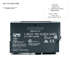 6ES7135-4LB02-0AB0,6ES7 135-4LB02-0AB0 for Siemens PLC Analog Output Module,ET200S 2AO U HF Module,15mm Width,0.5ms Cycle Time,Chengdu Yakaifeng Electronic Technology Co., Ltd.,6ES7135-4LB02-0AB0,6ES7 135-4LB02-0AB0 for Siemens PLC Analog Output Module,ET200S 2AO U HF Module,15mm Width,0.5ms Cycle Time