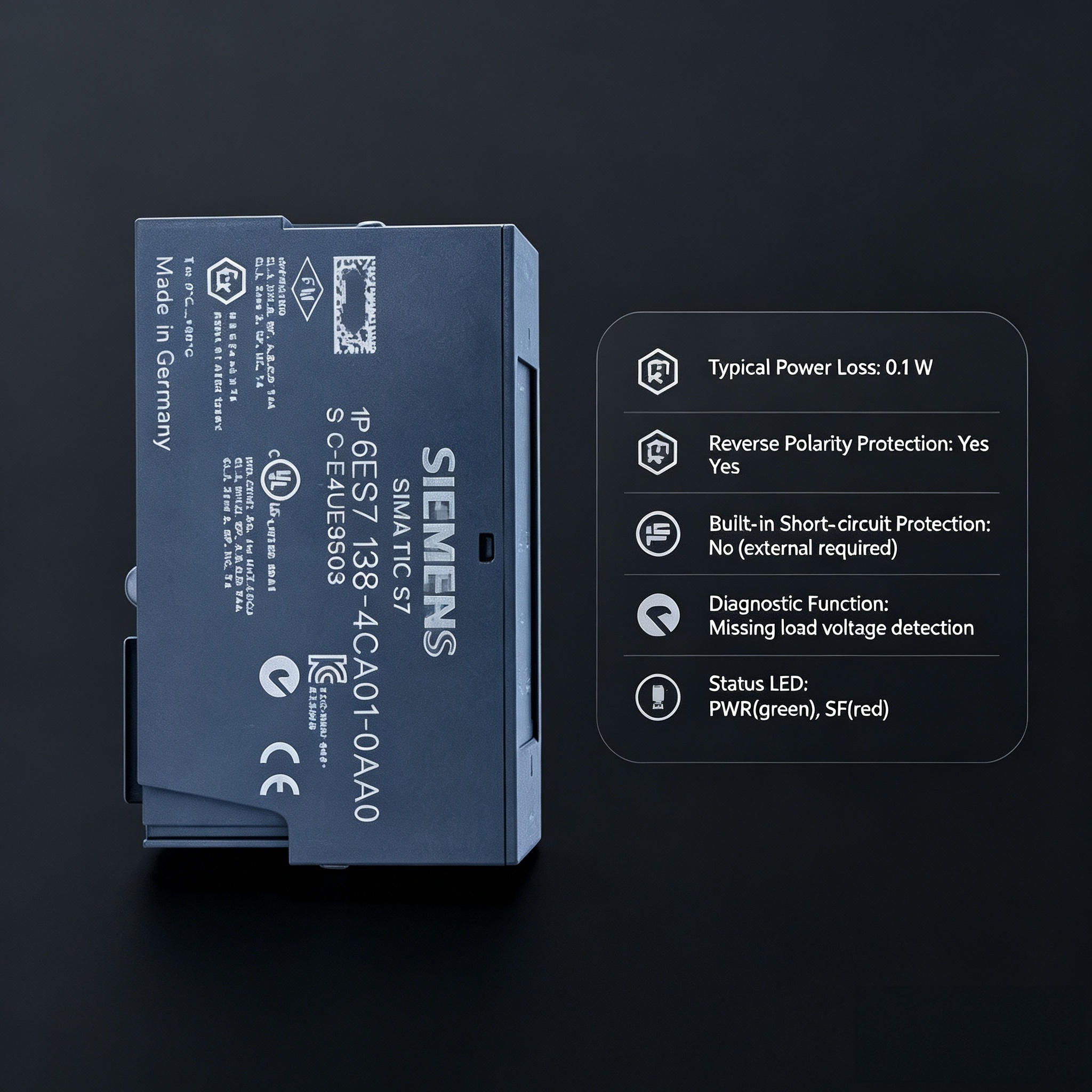 6ES7138-4CA01-0AA0 for Siemens SIMATIC ET200S PM-E Power Module 100% New Original Unit,Chengdu Yakaifeng Electronic Technology Co., Ltd.,6ES7138-4CA01-0AA0 for Siemens SIMATIC ET200S PM-E Power Module 100% New Original Unit