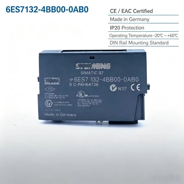6ES7132-4BB00-0AA0,6ES7 132-4BB00-0AA0 for Siemens PLC ET200S Digital Output Module,2 DO 24VDC 0.5A,15mm Width,5 Pieces Per Unit,Chengdu Yakaifeng Electronic Technology Co., Ltd.,6ES7132-4BB00-0AA0,6ES7 132-4BB00-0AA0 for Siemens PLC ET200S Digital Output Module,2 DO 24VDC 0.5A,15mm Width,5 Pieces Per Unit