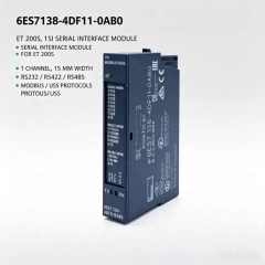 6ES7138-4DF11-0AB0,6ES7 138-4DF11-0AB0,For Siemens PLC ET200S SI Serial Module,RS232/422/485 MODBUS USS 15mm Width,Chengdu Yakaifeng Electronic Technology Co., Ltd.,6ES7138-4DF11-0AB0,6ES7 138-4DF11-0AB0,For Siemens PLC ET200S SI Serial Module,RS232/422/485 MODBUS USS 15mm Width