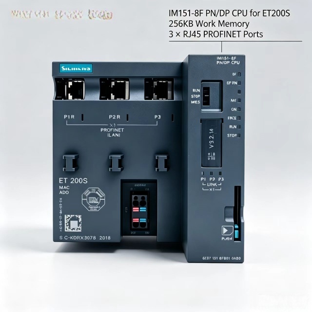 6ES7151-8FB01-0AB0,6ES7 151-8FB01-0AB0 for Siemens PLC CPU,ET200S IM151 PN/DP IO,256KB Memory,3X RJ45 Port,Chengdu Yakaifeng Electronic Technology Co., Ltd.,6ES7151-8FB01-0AB0,6ES7 151-8FB01-0AB0 for Siemens PLC CPU,ET200S IM151 PN/DP IO,256KB Memory,3X RJ45 Port
