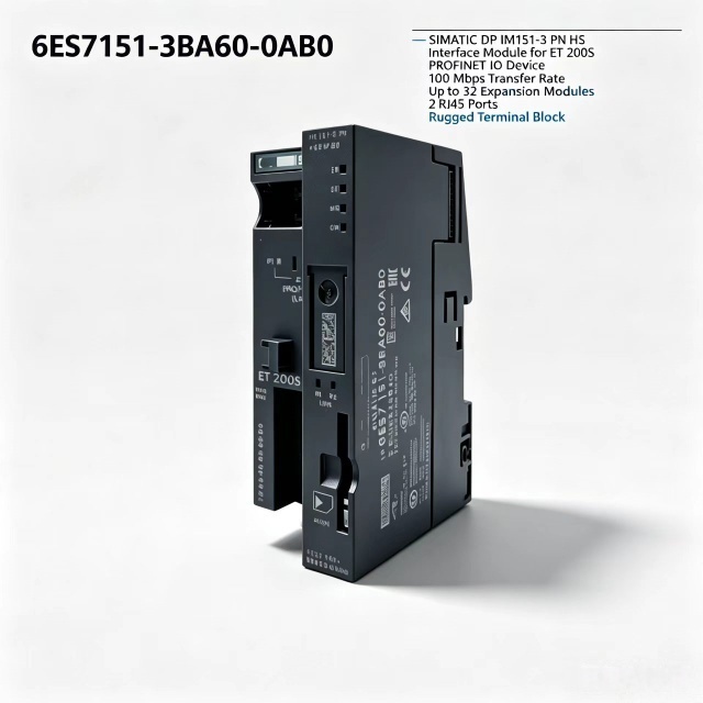 6ES7151-3BA60-0AB0,6ES7 151-3BA60-0AB0 for Siemens PLC Interface Module,ET200S IM151-3 PN HS,100MBit/s,2X RJ45 Port,Chengdu Yakaifeng Electronic Technology Co., Ltd.,6ES7151-3BA60-0AB0,6ES7 151-3BA60-0AB0 for Siemens PLC Interface Module,ET200S IM151-3 PN HS,100MBit/s,2X RJ45 Port