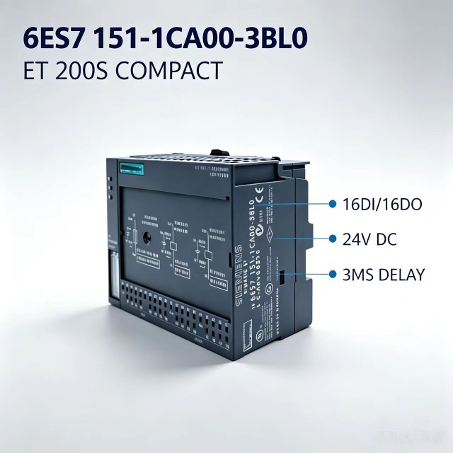 6ES7151-1CA00-3BL0,6ES7 151-1CA00-3BL0,for Siemens ET200S PLC,Compact 16DI/16DO Digital I/O Module,24VDC,Chengdu Yakaifeng Electronic Technology Co., Ltd.,6ES7151-1CA00-3BL0,6ES7 151-1CA00-3BL0,for Siemens ET200S PLC,Compact 16DI/16DO Digital I/O Module,24VDC