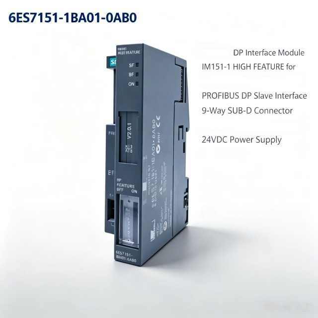 6ES7151-1BA01-0AB0,6ES7 151-1BA01-0AB0 for Siemens PLC CPU,ET200S IM151-1 DP Interface Module,12MBit/s Baud Rate,Chengdu Yakaifeng Electronic Technology Co., Ltd.,6ES7151-1BA01-0AB0,6ES7 151-1BA01-0AB0 for Siemens PLC CPU,ET200S IM151-1 DP Interface Module,12MBit/s Baud Rate