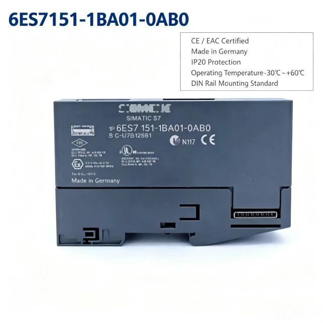 6ES7151-1BA01-0AB0,6ES7 151-1BA01-0AB0 for Siemens PLC CPU,ET200S IM151-1 DP Interface Module,12MBit/s Baud Rate,Chengdu Yakaifeng Electronic Technology Co., Ltd.,6ES7151-1BA01-0AB0,6ES7 151-1BA01-0AB0 for Siemens PLC CPU,ET200S IM151-1 DP Interface Module,12MBit/s Baud Rate