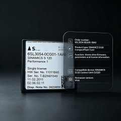 6SL3054-0EG00-1BA0 SINAMICS S120 CompactFlash Card V4.6 100% New Original for Siemens