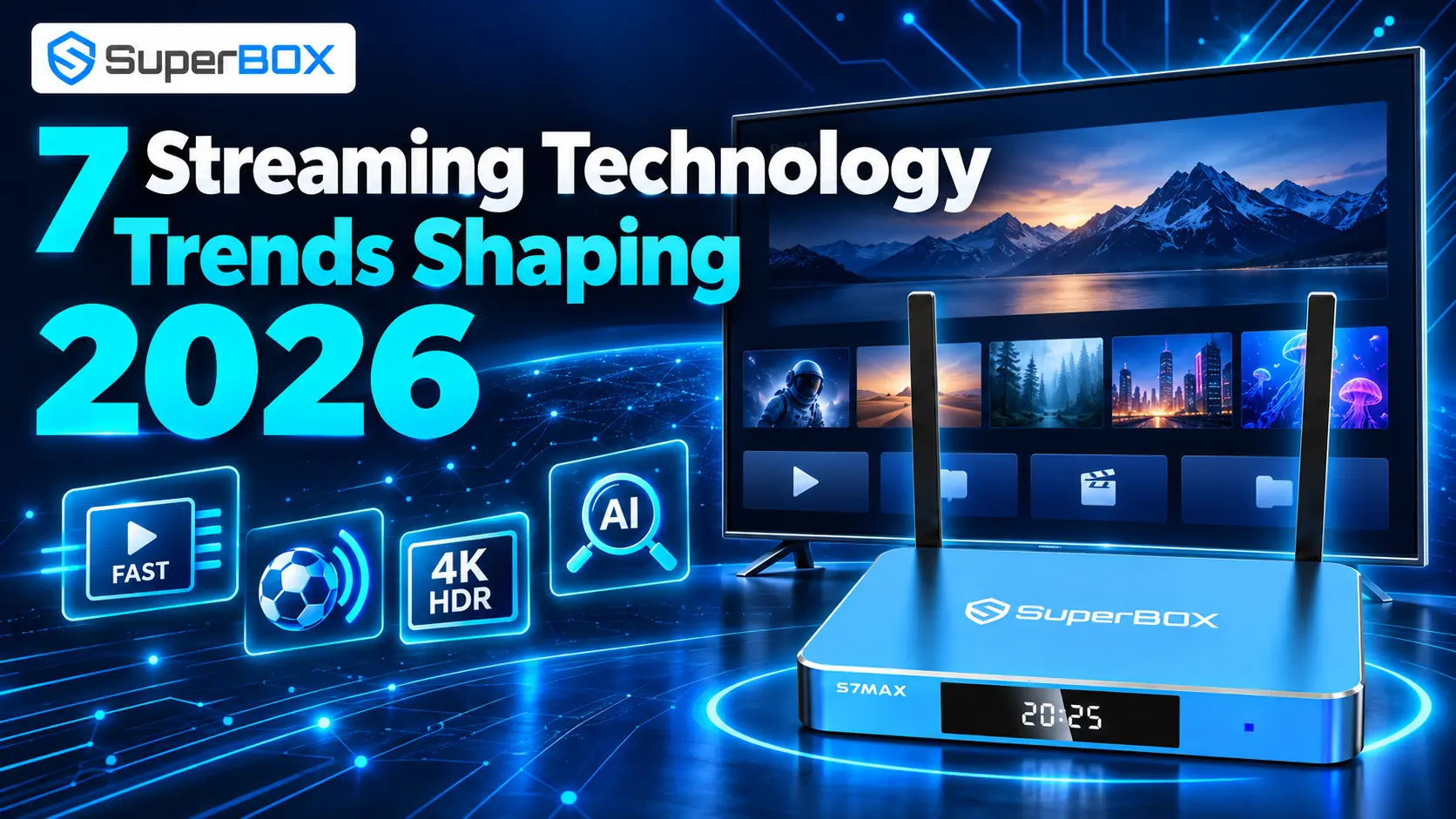 7 Streaming Technology Trends in 2026: How SuperBox Elevates Home Entertainment