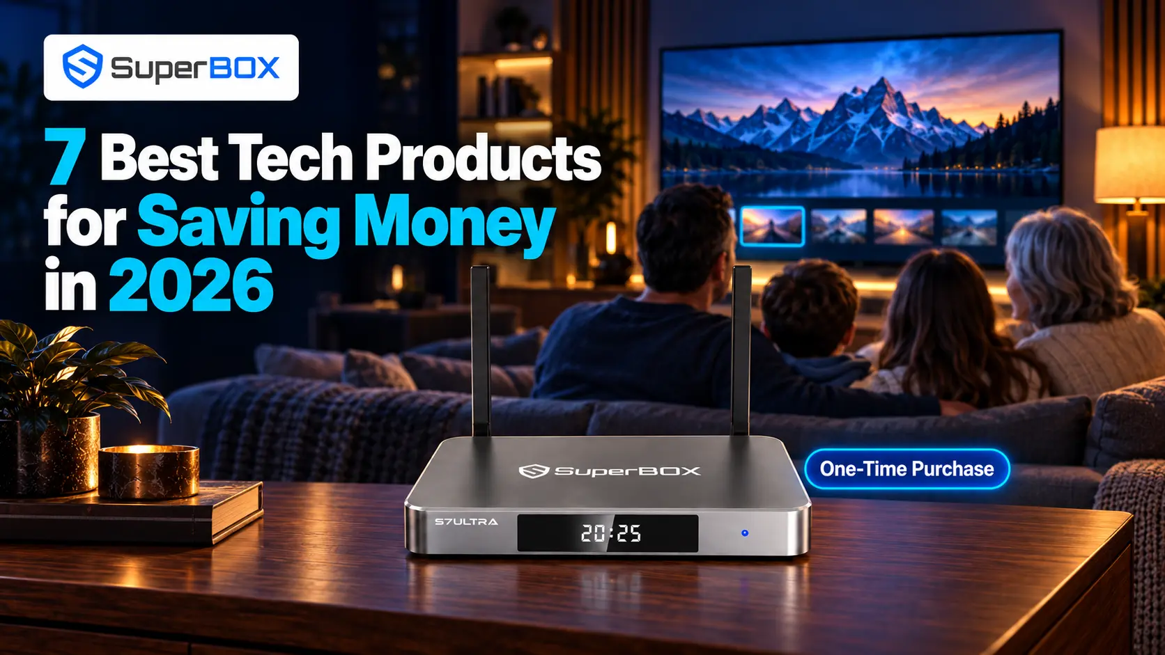 7 Best Money-Saving Tech Products in 2026: Cut Cable Bills With SuperBox