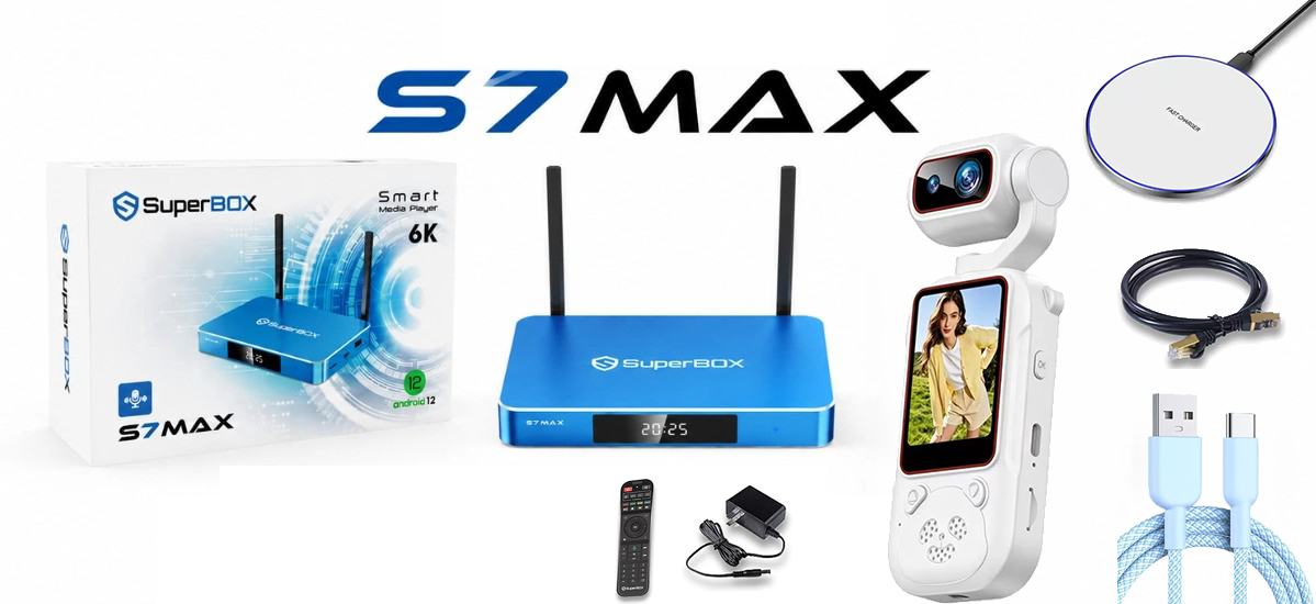 SuperBox S7 Max,Superboxtvdevice shop,SuperBox S7 Max Android TV Box | 4GB DDR3+64GB Streaming Media Box