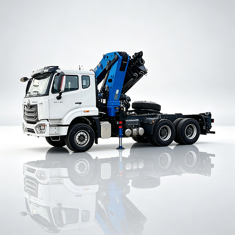 Sinotruk WOWO 6x4 Tractor Truck Equipped with   XCMG 28 ton Crane,Hubei Jiafeng Automotive Equipment Co., Ltd,Sinotruk WOWO 6x4 Tractor Truck Equipped with   XCMG 28 ton Crane