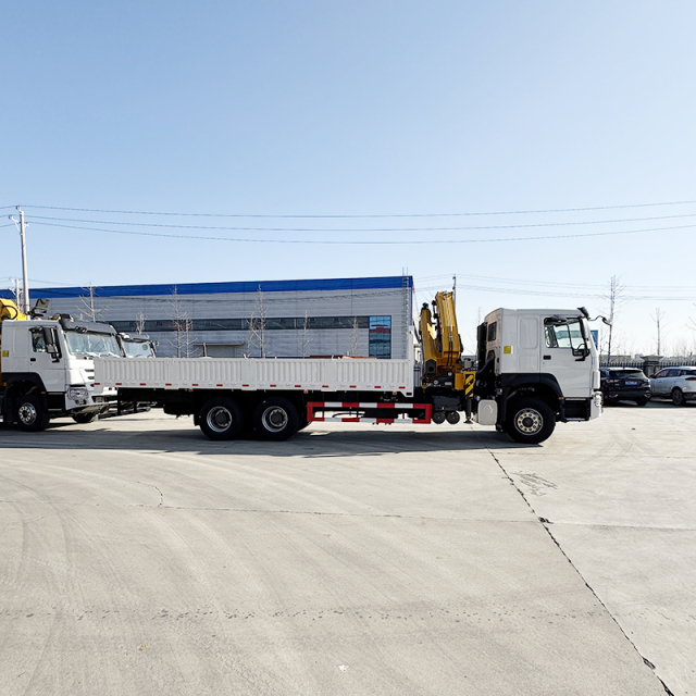 Sinotruk HOWO 6x4 6.3 ton Articulated Boom Crane Mounted Truck,Hubei Jiafeng Automotive Equipment Co., Ltd,Sinotruk HOWO 6x4 6.3 ton Articulated Boom Crane Mounted Truck