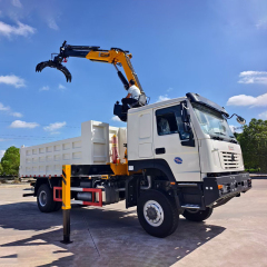 Sinotruk Howo 6x4 Dump Truck with On-Board Grapple,Hubei Jiafeng Automotive Equipment Co., Ltd,Sinotruk Howo 6x4 Dump Truck with On-Board Grapple