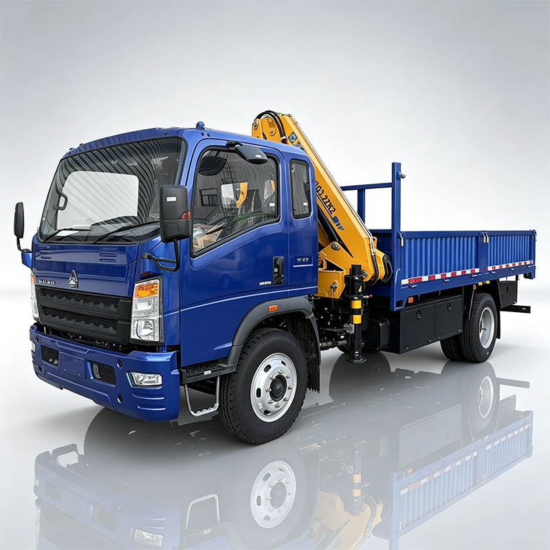 Sinotruk HOWO 4x2 Light-Duty Truck with  3.2 ton Small Truck-Mounted Crane,Hubei Jiafeng Automotive Equipment Co., Ltd,Sinotruk HOWO 4x2 Light-Duty Truck with  3.2 ton Small Truck-Mounted Crane