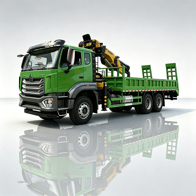 Sinotruk HOWO NX 6x4, XCMG 16 ton with ladder,Hubei Jiafeng Automotive Equipment Co., Ltd,Sinotruk HOWO NX 6x4, XCMG 16 ton with ladder