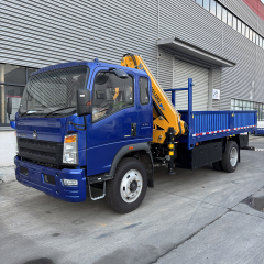 Sinotruk HOWO 4x2 Light-Duty Truck with  3.2 ton Small Truck-Mounted Crane,Hubei Jiafeng Automotive Equipment Co., Ltd,Sinotruk HOWO 4x2 Light-Duty Truck with  3.2 ton Small Truck-Mounted Crane
