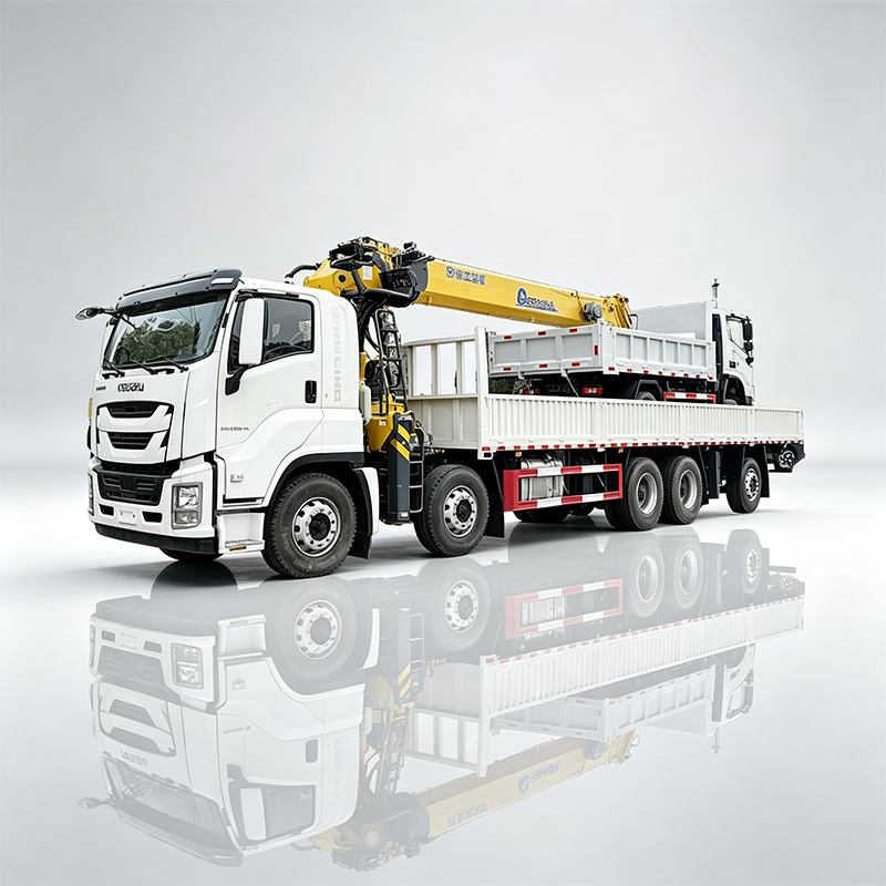 Isuzu GIGA 5 Axle 12x4 Truck-Mounted Crane Equipped with a 16 ton Straight Boom Crane,Hubei Jiafeng Automotive Equipment Co., Ltd,Isuzu GIGA 5 Axle 12x4 Truck-Mounted Crane Equipped with a 16 ton Straight Boom Crane