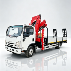 Isuzu KV100 Truck Equipped with 5 ton  Folding Boom and Ladder,Hubei Jiafeng Automotive Equipment Co., Ltd,Isuzu KV100 Truck Equipped with 5 ton  Folding Boom and Ladder