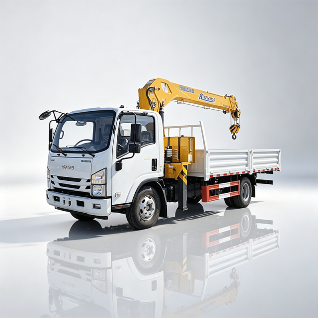 Isuzu KV600 XCMG 5-metric-ton Telescopic Boom Truck-Mounted Crane,Hubei Jiafeng Automotive Equipment Co., Ltd,Isuzu KV600 XCMG 5-metric-ton Telescopic Boom Truck-Mounted Crane