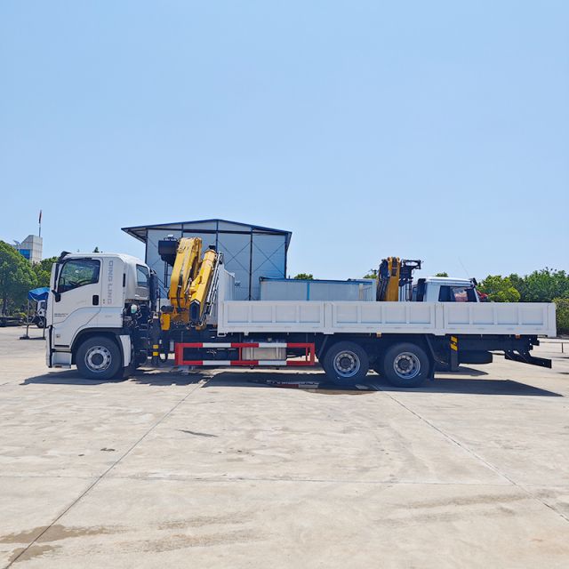 Isuzu 6X4 Juka XCMG 16 ton Folding-boom crane truck,Hubei Jiafeng Automotive Equipment Co., Ltd,Isuzu 6X4 Juka XCMG 16 ton Folding-boom crane truck