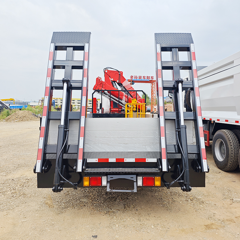 Isuzu KV100 Truck Equipped with 5 ton  Folding Boom and Ladder,Hubei Jiafeng Automotive Equipment Co., Ltd,Isuzu KV100 Truck Equipped with 5 ton  Folding Boom and Ladder
