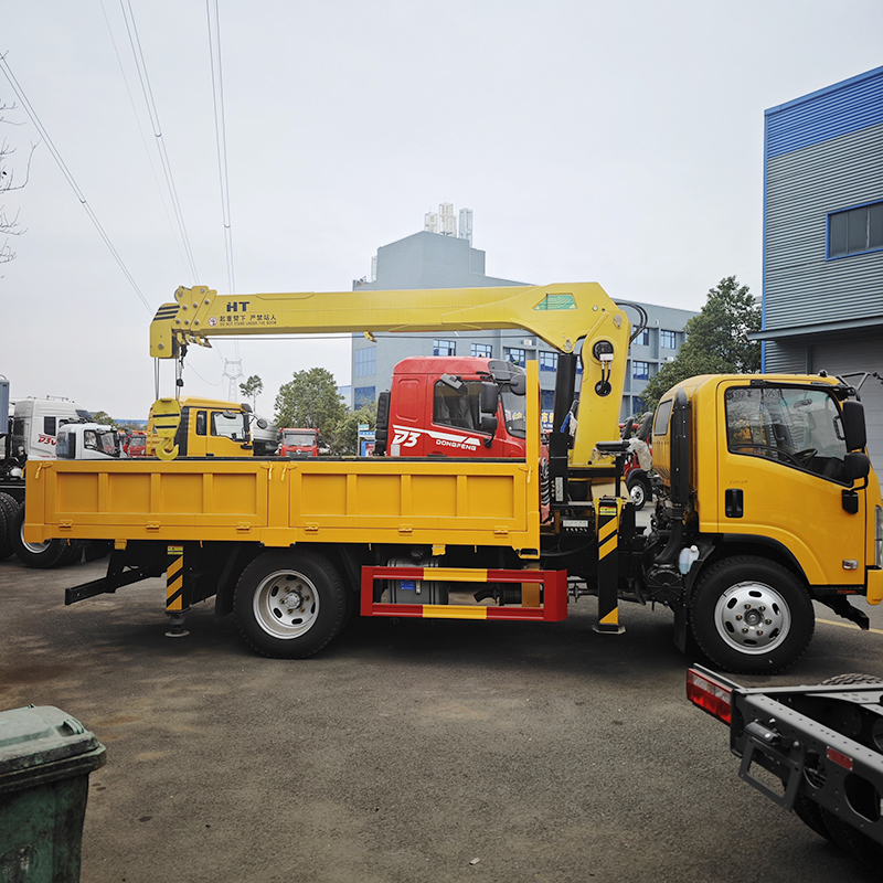 Isuzu 4X2 KV100 3-5 ton Telescopic Boom Truck Mounted Crane,Hubei Jiafeng Automotive Equipment Co., Ltd,Isuzu 4X2 KV100 3-5  Telescopic Boom Truck Mounted Crane