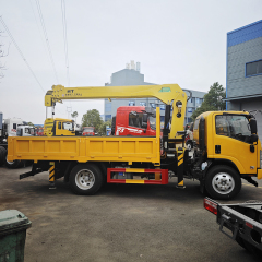 Isuzu 4X2 KV100 3-5 ton Telescopic Boom Truck Mounted Crane,Hubei Jiafeng Automotive Equipment Co., Ltd,Isuzu 4X2 KV100 3-5  Telescopic Boom Truck Mounted Crane
