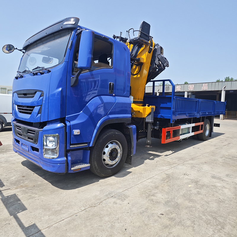Isuzu 4x2 Folding-Boom  Juka  Truck-Mounted Crane,Hubei Jiafeng Automotive Equipment Co., Ltd,Isuzu 4x2 Folding-Boom  Juka  Truck-Mounted Crane