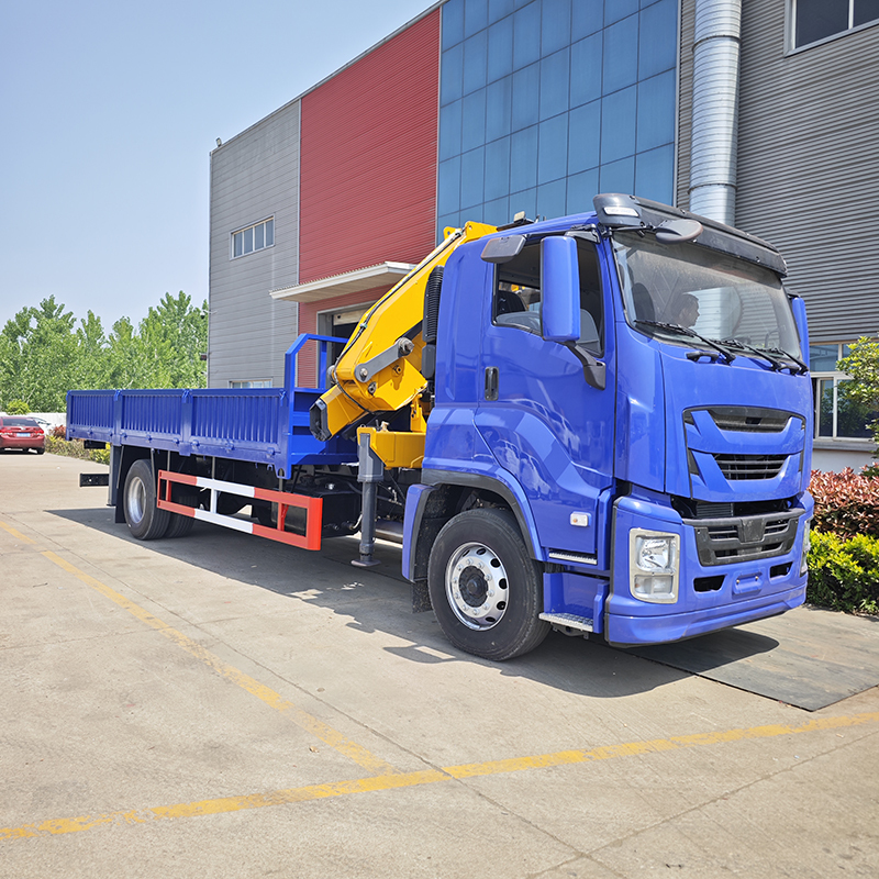 Isuzu 4x2 Folding-Boom  Juka  Truck-Mounted Crane,Hubei Jiafeng Automotive Equipment Co., Ltd,Isuzu 4x2 Folding-Boom  Juka  Truck-Mounted Crane