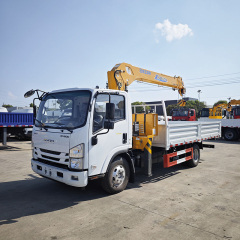 Isuzu KV600 XCMG 5-metric-ton Telescopic Boom Truck-Mounted Crane,Hubei Jiafeng Automotive Equipment Co., Ltd,Isuzu KV600 XCMG 5-metric-ton Telescopic Boom Truck-Mounted Crane