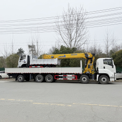 Isuzu GIGA 5 Axle 12x4 Truck-Mounted Crane Equipped with a 16 ton Straight Boom Crane,Hubei Jiafeng Automotive Equipment Co., Ltd,Isuzu GIGA 5 Axle 12x4 Truck-Mounted Crane Equipped with a 16 ton Straight Boom Crane