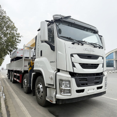 Isuzu GIGA 5 Axle 12x4 Truck-Mounted Crane Equipped with a 16 ton Straight Boom Crane,Hubei Jiafeng Automotive Equipment Co., Ltd,Isuzu GIGA 5 Axle 12x4 Truck-Mounted Crane Equipped with a 16 ton Straight Boom Crane