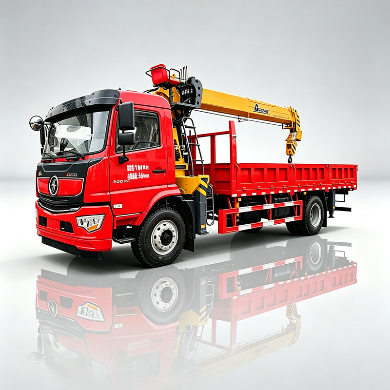 SHACMAN L5000 4x2 Truck Equipped with an 8 ton Telescopic Boom Crane,Hubei Jiafeng Automotive Equipment Co., Ltd,SHACMAN L5000 4x2 Truck Equipped with an 8 ton Telescopic Boom Crane