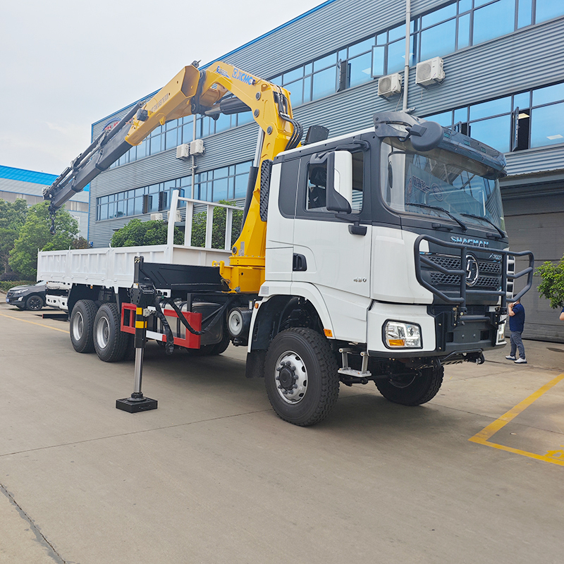 SHACMAN X3000 6x6 Freight Truck Equipped with  XCMG 21 ton Articulated Boom Crane,Hubei Jiafeng Automotive Equipment Co., Ltd,SHACMAN X3000 6x6 Freight Truck Equipped with  XCMG 21 ton Articulated Boom Crane