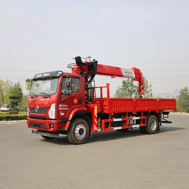 SHACMAN X9 4x2 Freight Truck Equipped with Changxing 8 ton Straight-Arm Crane,Hubei Jiafeng Automotive Equipment Co., Ltd,SHACMAN X9 4x2 Freight Truck Equipped with Changxing 8 ton Straight-Arm Crane