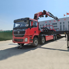 SHACMAN Delong X5000 8x4 Truck with Sany 20 ton knuckle boom crane,Hubei Jiafeng Automotive Equipment Co., Ltd,SHACMAN Delong X5000 8x4 Truck with Sany 20 ton knuckle boom crane