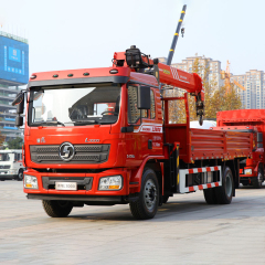 SHACMAN Delong L3000 4x2 Truck Equipped with  Sany 8 ton Straight-Boom Crane,Hubei Jiafeng Automotive Equipment Co., Ltd,SHACMAN Delong L3000 4x2 Truck Equipped with  Sany 8 ton Straight-Boom Crane