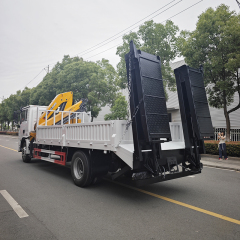 SHACMAN Automobile L3000 4x2 Truck  with  XCMG 8 ton folding boom crane with hydraulic ladder,Hubei Jiafeng Automotive Equipment Co., Ltd,SHACMAN Automobile L3000 4x2 Truck  with  XCMG 8 ton folding boom crane with hydraulic ladder