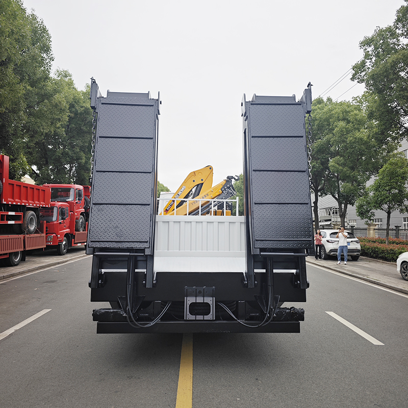 SHACMAN Automobile L3000 4x2 Truck  with  XCMG 8 ton folding boom crane with hydraulic ladder,Hubei Jiafeng Automotive Equipment Co., Ltd,SHACMAN Automobile L3000 4x2 Truck  with  XCMG 8 ton folding boom crane with hydraulic ladder