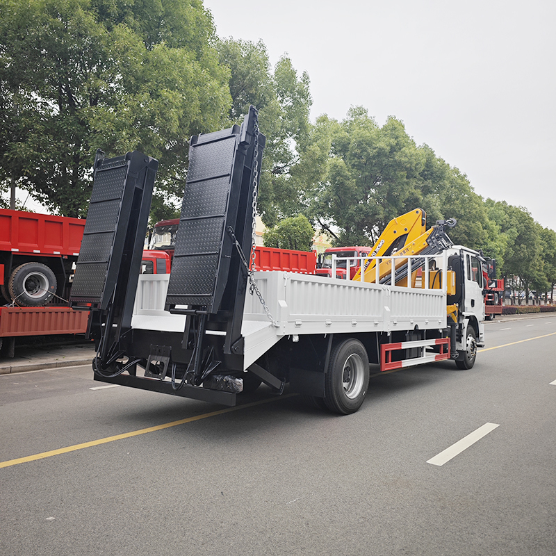 SHACMAN Automobile L3000 4x2 Truck  with  XCMG 8 ton folding boom crane with hydraulic ladder,Hubei Jiafeng Automotive Equipment Co., Ltd,SHACMAN Automobile L3000 4x2 Truck  with  XCMG 8 ton folding boom crane with hydraulic ladder