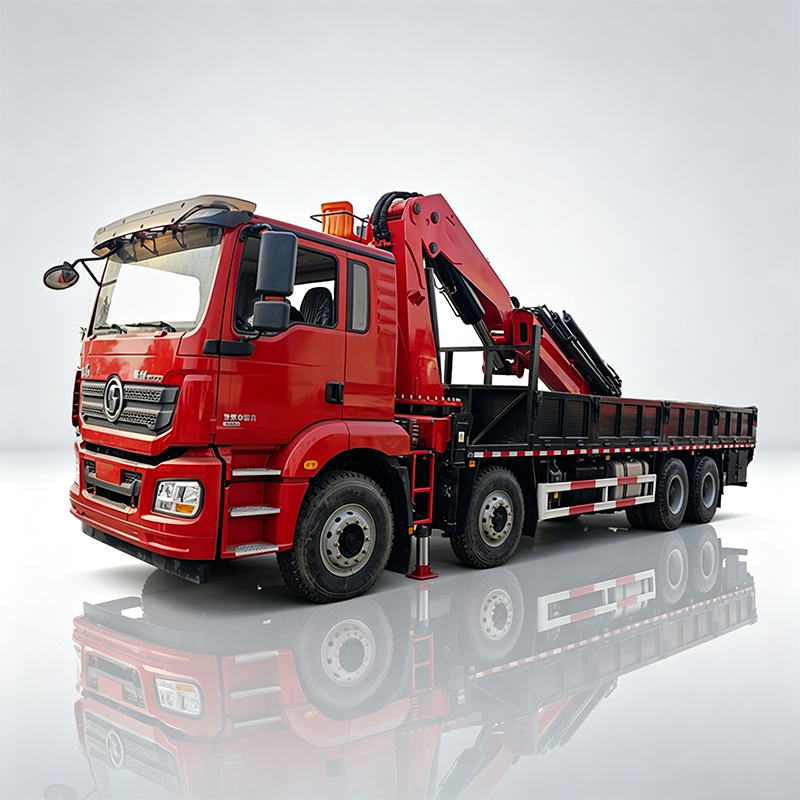 SHACMAN M3000 8x4 Truck with Heavy-Duty Folding Boom Crane,Hubei Jiafeng Automotive Equipment Co., Ltd,SHACMAN M3000 8x4 Truck with Heavy-Duty Folding Boom Crane