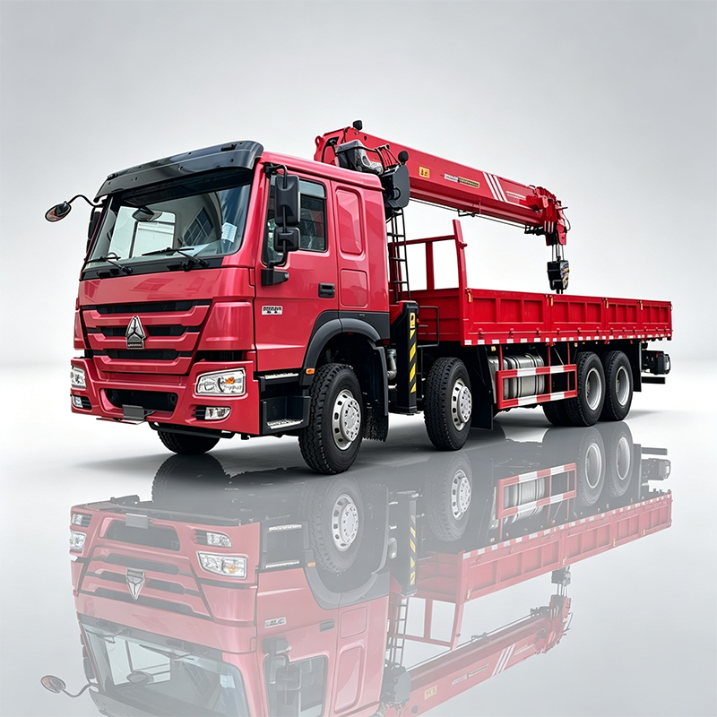 Sinotruk HOWO 8x4 Truck Equipped with a Sany 16 ton Crane,Hubei Jiafeng Automotive Equipment Co., Ltd,Sinotruk HOWO 8x4 Truck Equipped with a Sany 16 ton Crane