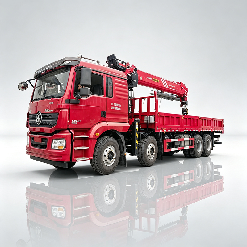SHACMAN M3000 8x4 Truck Equipped with  Sany 14 ton Telescopic Boom Crane,Hubei Jiafeng Automotive Equipment Co., Ltd,SHACMAN M3000 8x4 Truck Equipped with  Sany 14 ton Telescopic Boom Crane