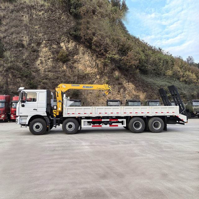 SHACMAN F3000 8x4 Truck Equipped with a XCMG 5 ton Telescopic Boom Crane,Hubei Jiafeng Automotive Equipment Co., Ltd,SHACMAN F3000 8x4 Truck Equipped with a XCMG 5 ton Telescopic Boom Crane